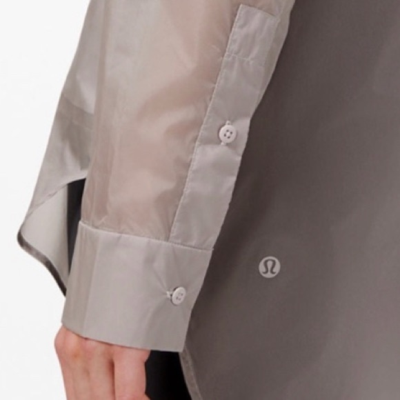 lululemon athletica Jackets & Blazers - Lululemon Hazy Sky Shirt Jacket